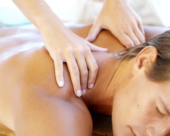 Massage ostéochondique de la colonne cervicale