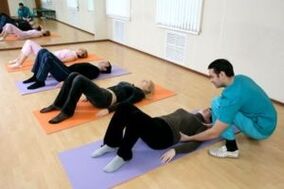 la physiothérapie comme méthode de traitement de l'ostéochondrose